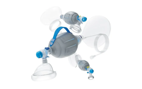 SureGrip™ Textured Resuscitation Bag, Reliable, Safe, and Ready for Emergency Use