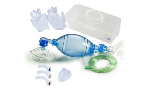 SureGrip™ Textured Resuscitation Bag, Reliable, Safe, and Ready for Emergency Use