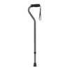 Offset Handle Cane Black Wave