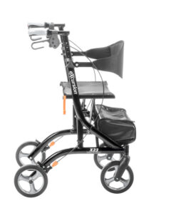 Rolling Walkers Rollator 50 Alternative view of Airgo eXcursion X23 Lightweight Side-fold Rollator Tall Height