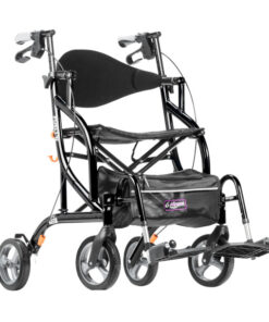 Airgo Fusion F23 Side-Folding Rollator & Transport Chair