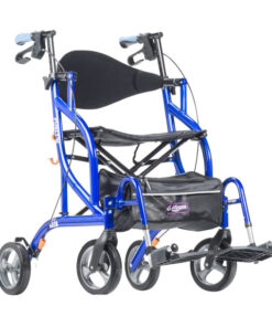 Rolling Walkers Rollator 63 Alternative view of Airgo Fusion F23 Side-Folding Rollator & Transport Chair