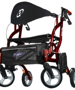 Airgo Fusion F18 Side-Folding Rollator & Transport Chair