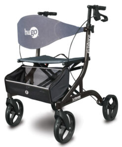 Hugo eXplore Side-Fold Rolling walker with a Seat