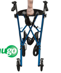 Rolling Walkers Rollator 53 Alternative view of Hugo Sidekick Side-Folding Rolling Walker with a Seat