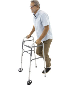 Rolling Walkers Rollator 17 Alternative view of Lightweight Aluminum Walker with Wheels
