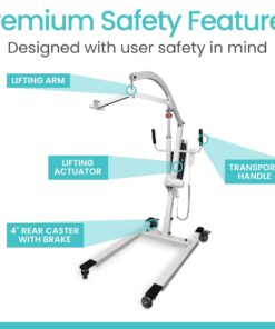 Alternative view of Electric Patient Lift