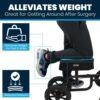 Foam Knee Walker Pad With Comfort Gel 5