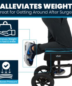 Alternative view of Foam Knee Walker Pad with Comfort Gel
