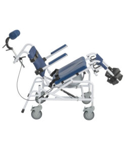 Tilting Aluminum Rehab Shower Chair Commode