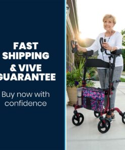 Alternative view of *Open Box* Upright Walker Floral Bundle