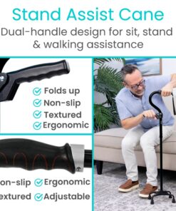 Alternative view of Stand Assist Cane