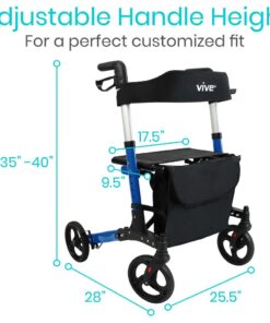 Rolling Walkers Rollator 15 Alternative view of Ultimate Foldable Rollator Bundle
