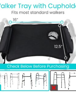 Alternative view of Walker Tray With Pockets