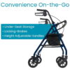 Aluminum Lightweight Rollator 5