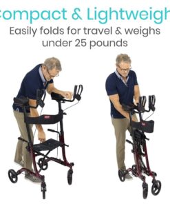 Rolling Walkers Rollator 79 Alternative view of Upright Walker