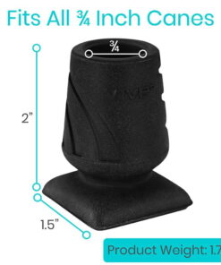 Alternative view of Shock Absorbing Cane Tip (2 Pack)