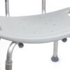 Bath Bench Mckesson Without Arms Aluminum Frame Removable Backrest 19-1/4 Inch Seat Width 300 Lbs. Weight Capacity 3