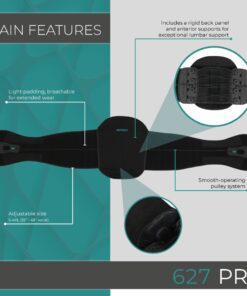 Orthopedic 33 Alternative view of 627 LSO Pro With Embroidered Logo